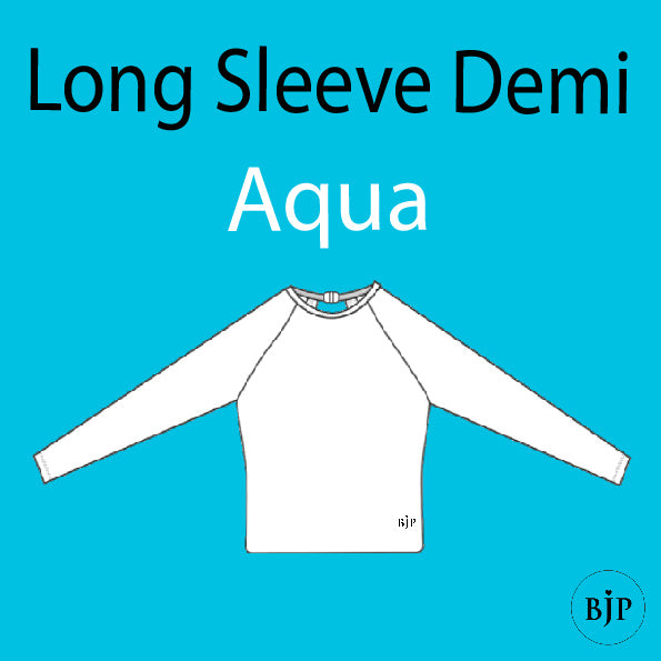 Child Performance Wear Long Sleeve Demi Top