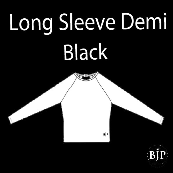 Child Performance Wear Long Sleeve Demi Top
