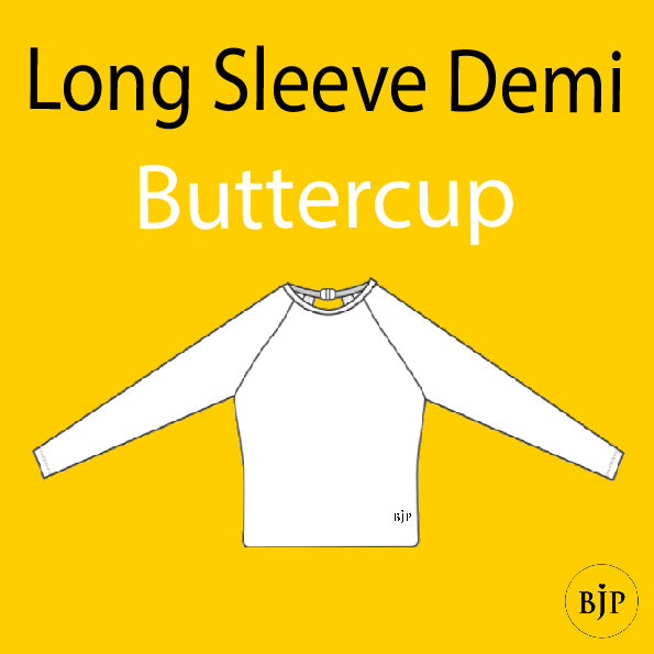 Child Performance Wear Long Sleeve Demi Top