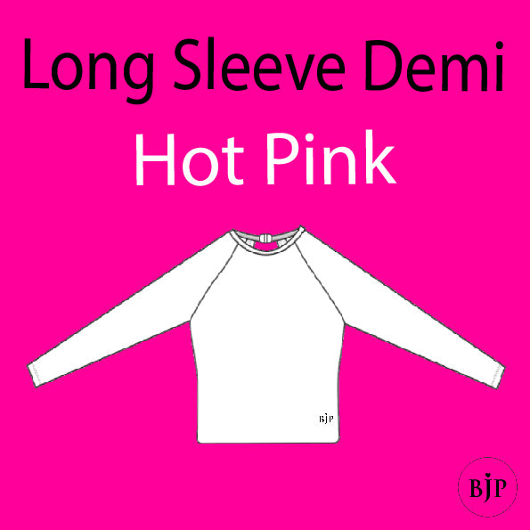 Child Performance Wear Long Sleeve Demi Top