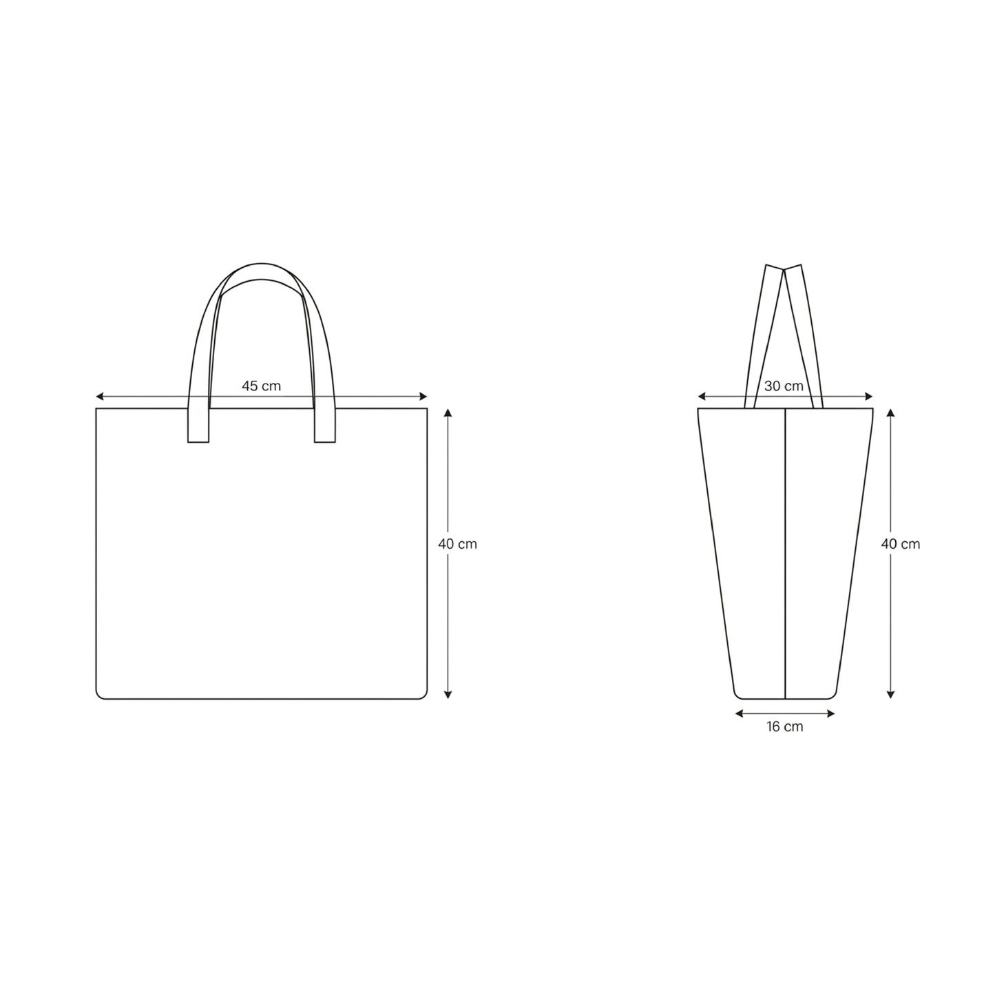 Teacher's large tote bag