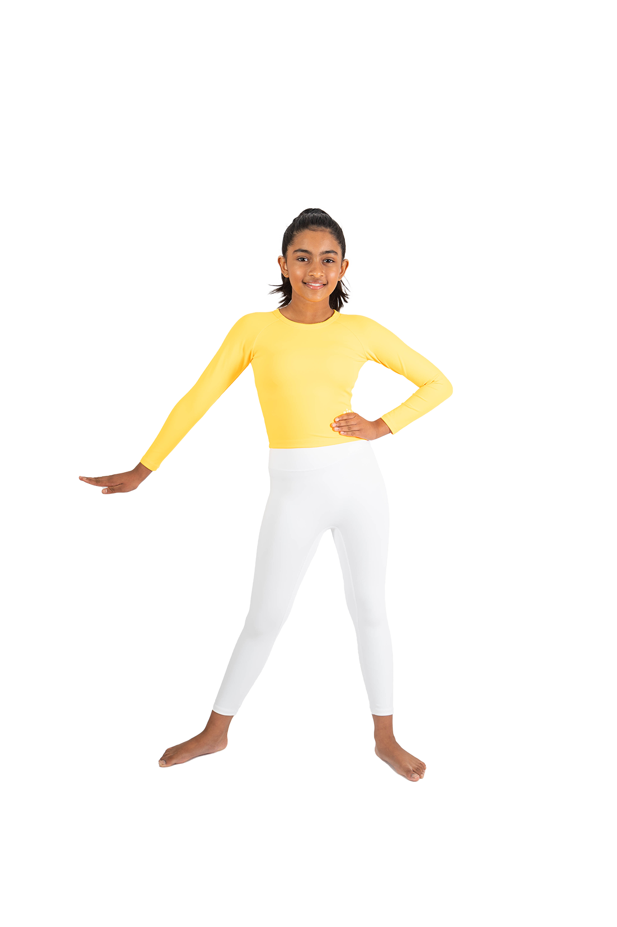 Child Performance Wear Long Sleeve Demi Top