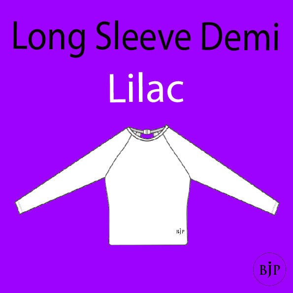 Child Performance Wear Long Sleeve Demi Top