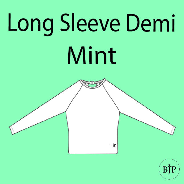 Child Performance Wear Long Sleeve Demi Top