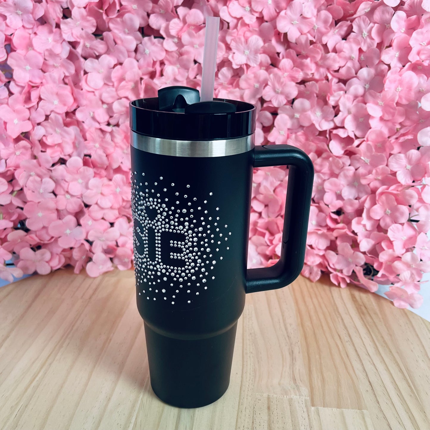 Physie Rhinestone Travel Cup