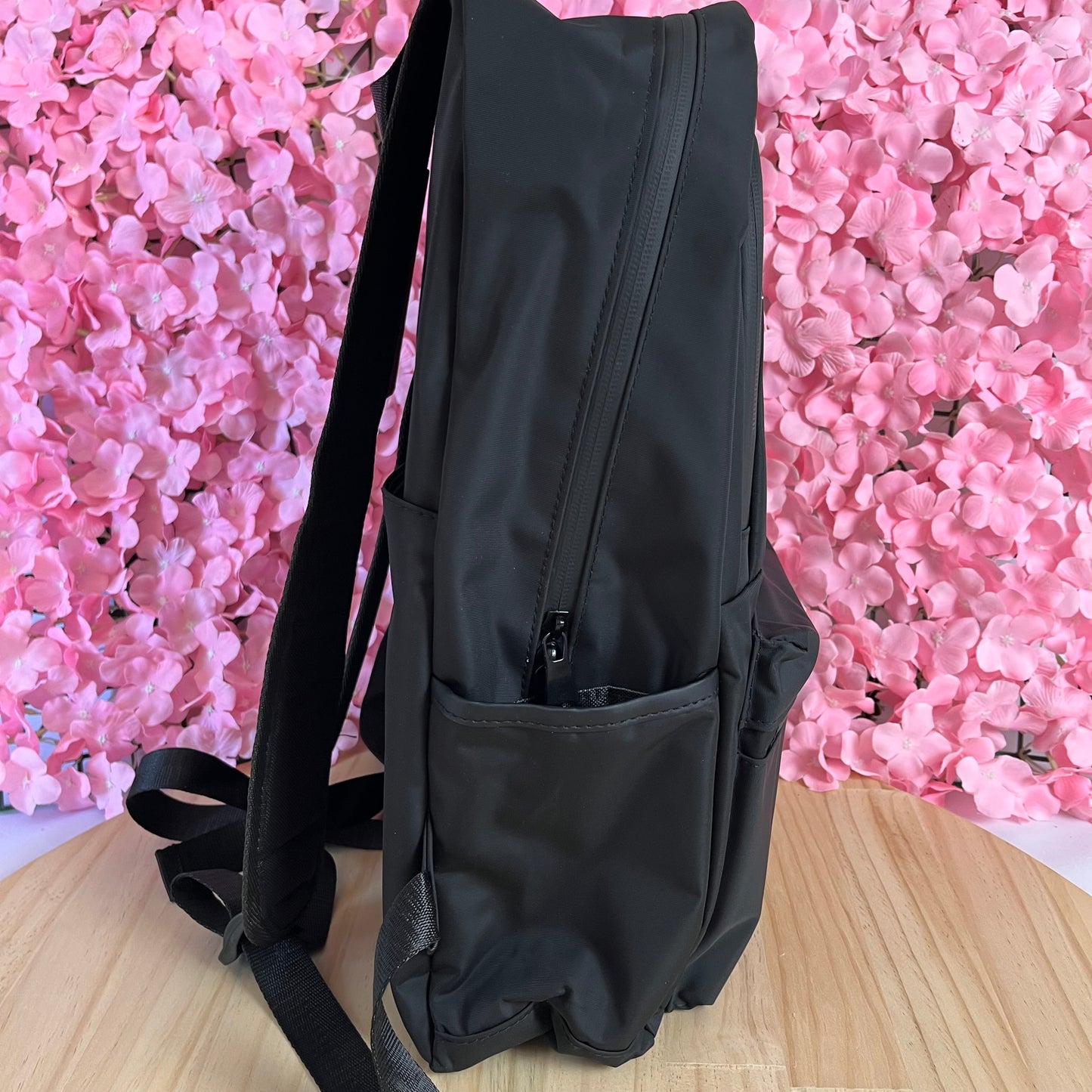 Black Rhinestone Backpack