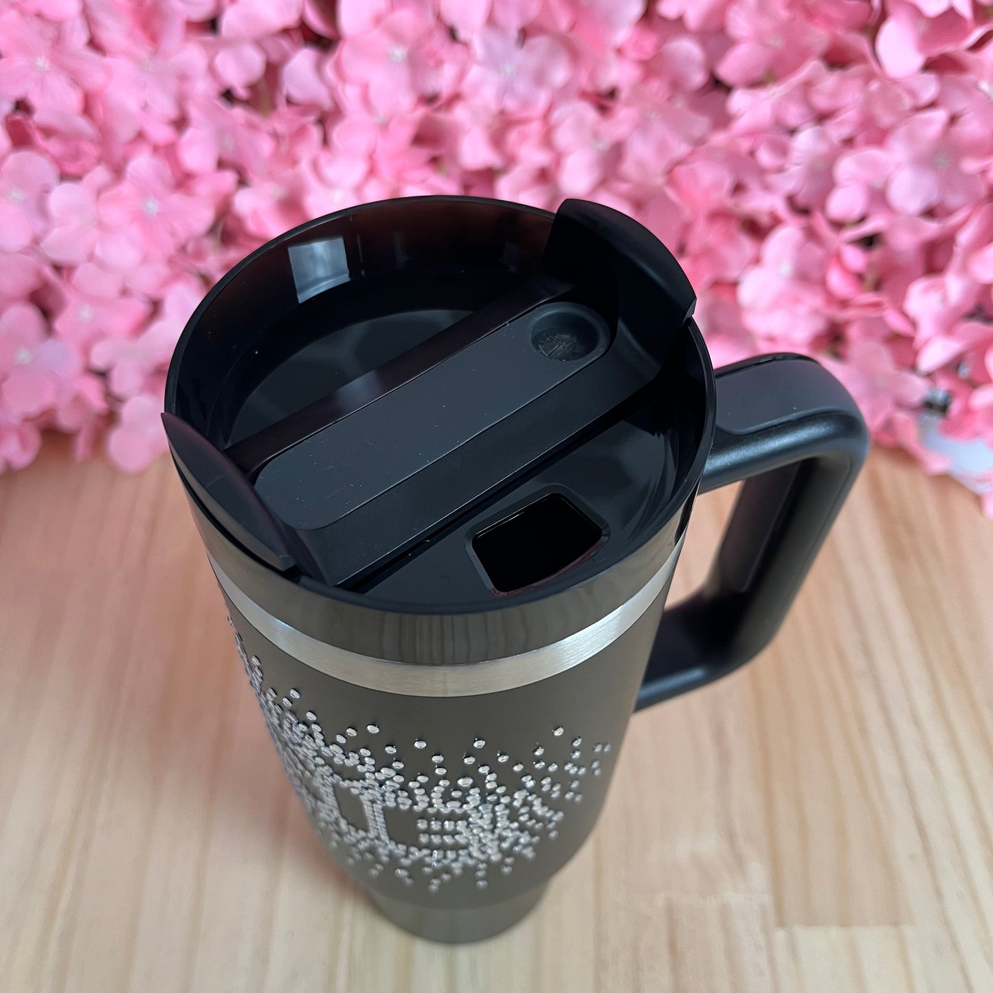 Physie Rhinestone Travel Cup