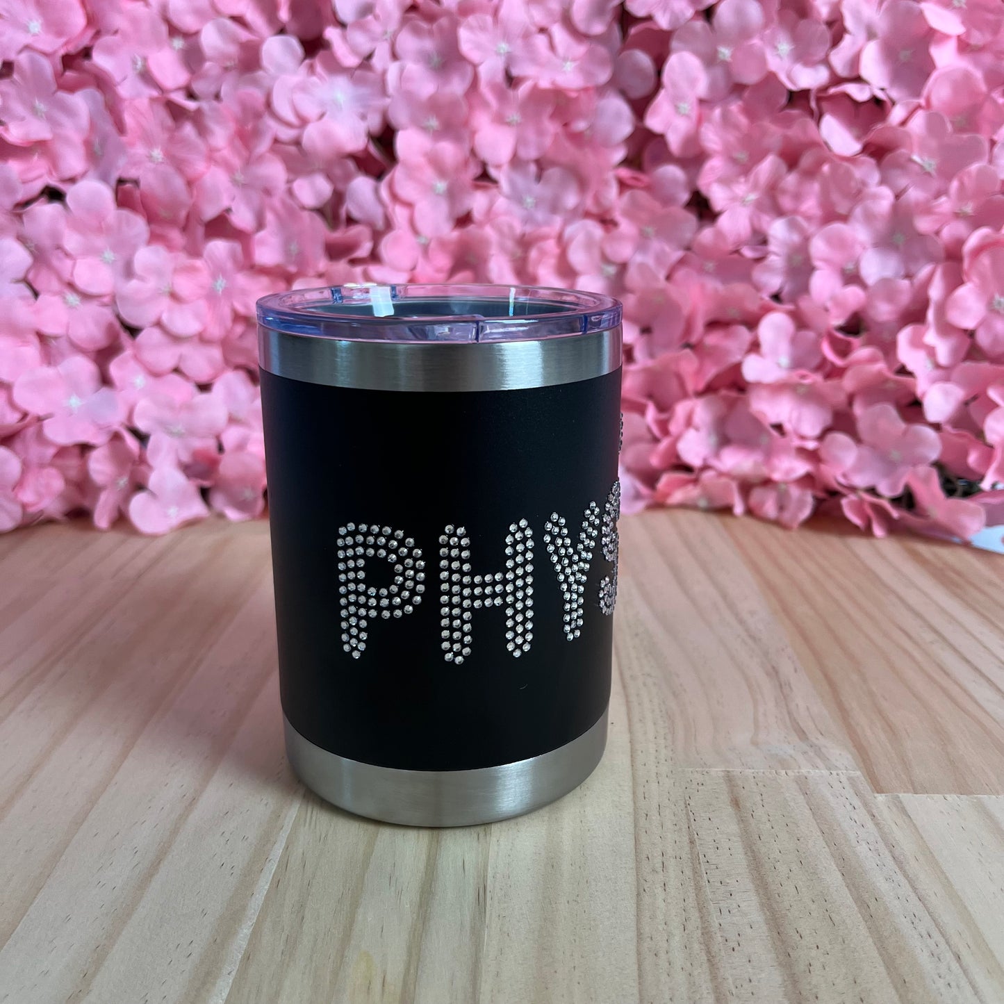 Physie Rhinestone Travel Cup