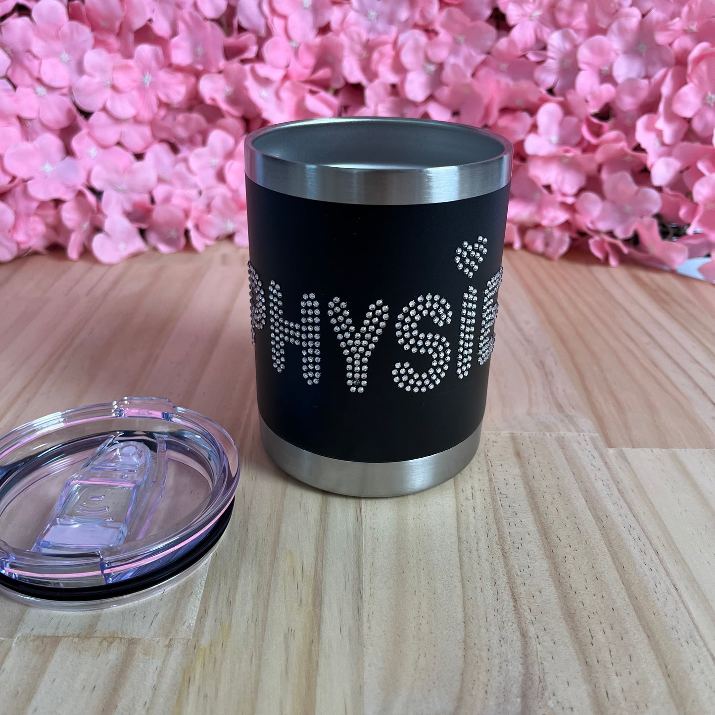 Physie Rhinestone Travel Cup