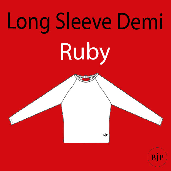 Child Performance Wear Long Sleeve Demi Top