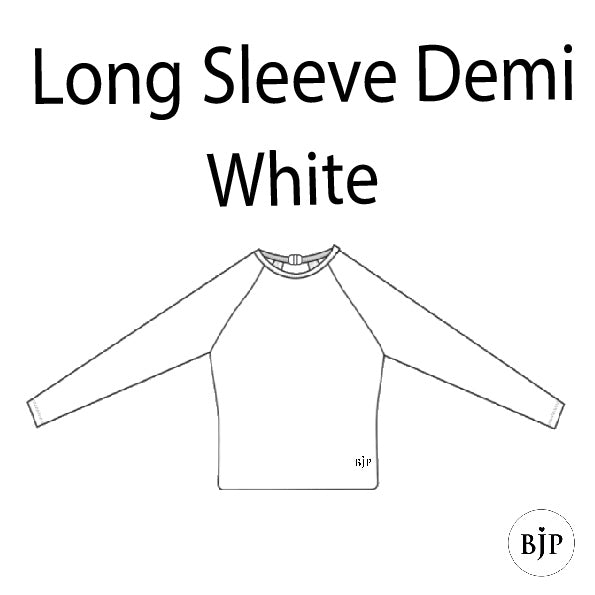 Child Performance Wear Long Sleeve Demi Top