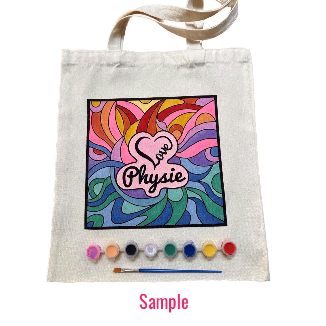 Paint Your Own Bag.