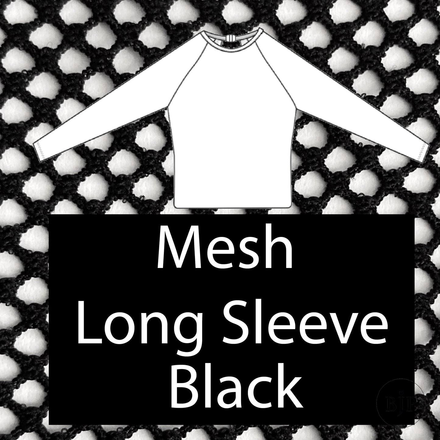 Child Performance Wear Long Sleeve Mesh Top