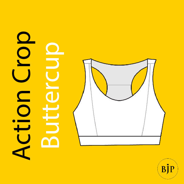 Child Performance Wear Action Crop
