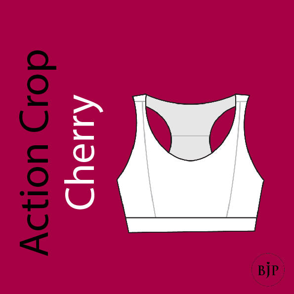 Child Performance Wear Action Crop