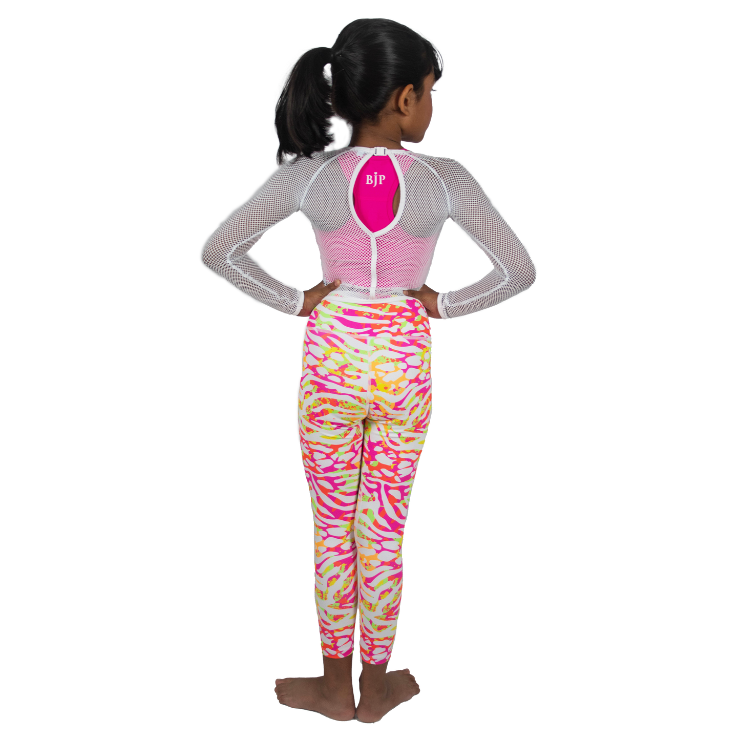 Child Performance Wear Action Crop