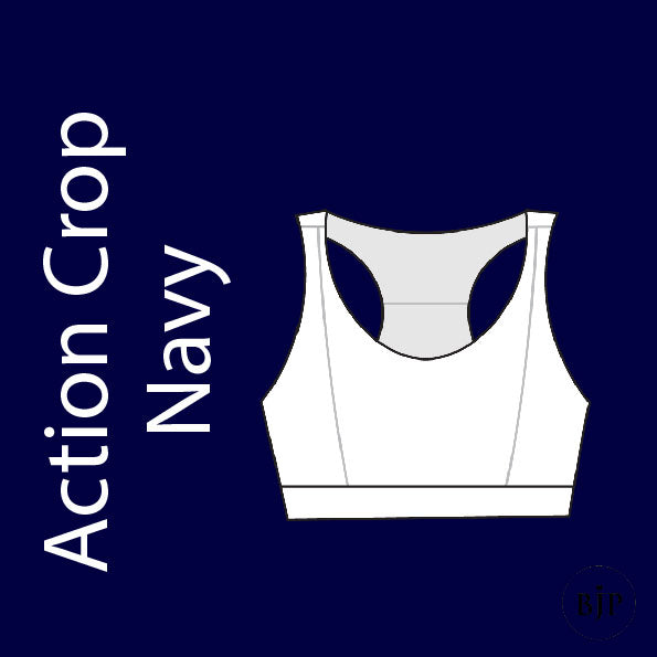 Child Performance Wear Action Crop