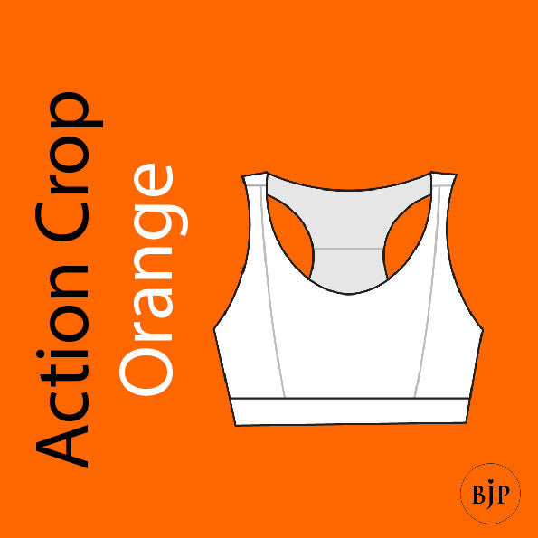 Child Performance Wear Action Crop