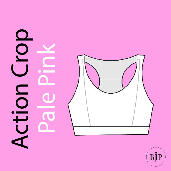 Child Performance Wear Action Crop