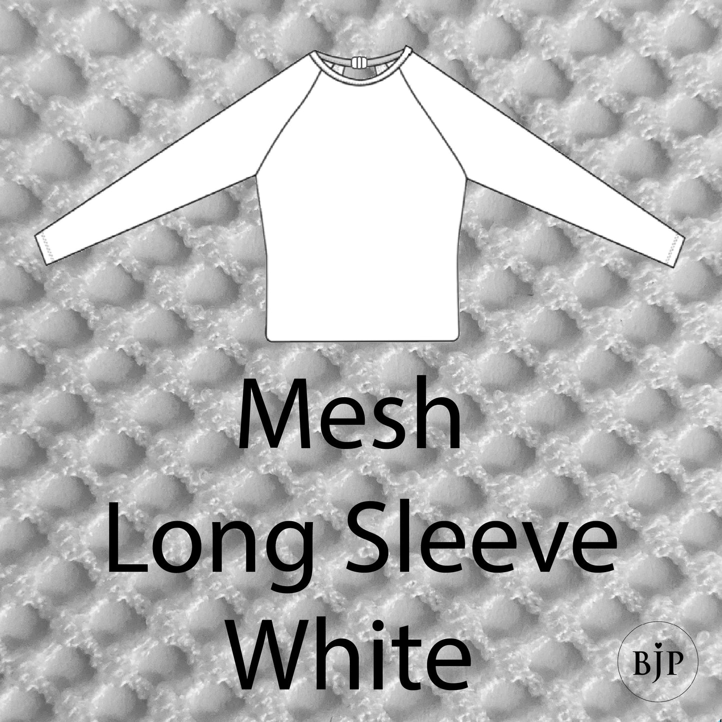 Child Performance Wear Long Sleeve Mesh Top