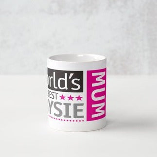 World's Best Physie Mum Mug + Physie Mum Greeting Card