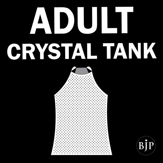 Adult Performance Wear Crystal Tank Top