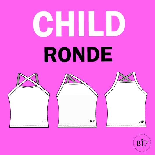 Child Performance Wear Ronde Top