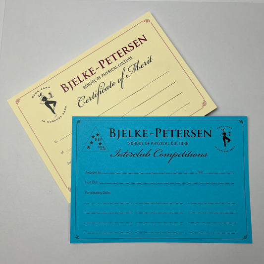 Certificates (pack of 25)