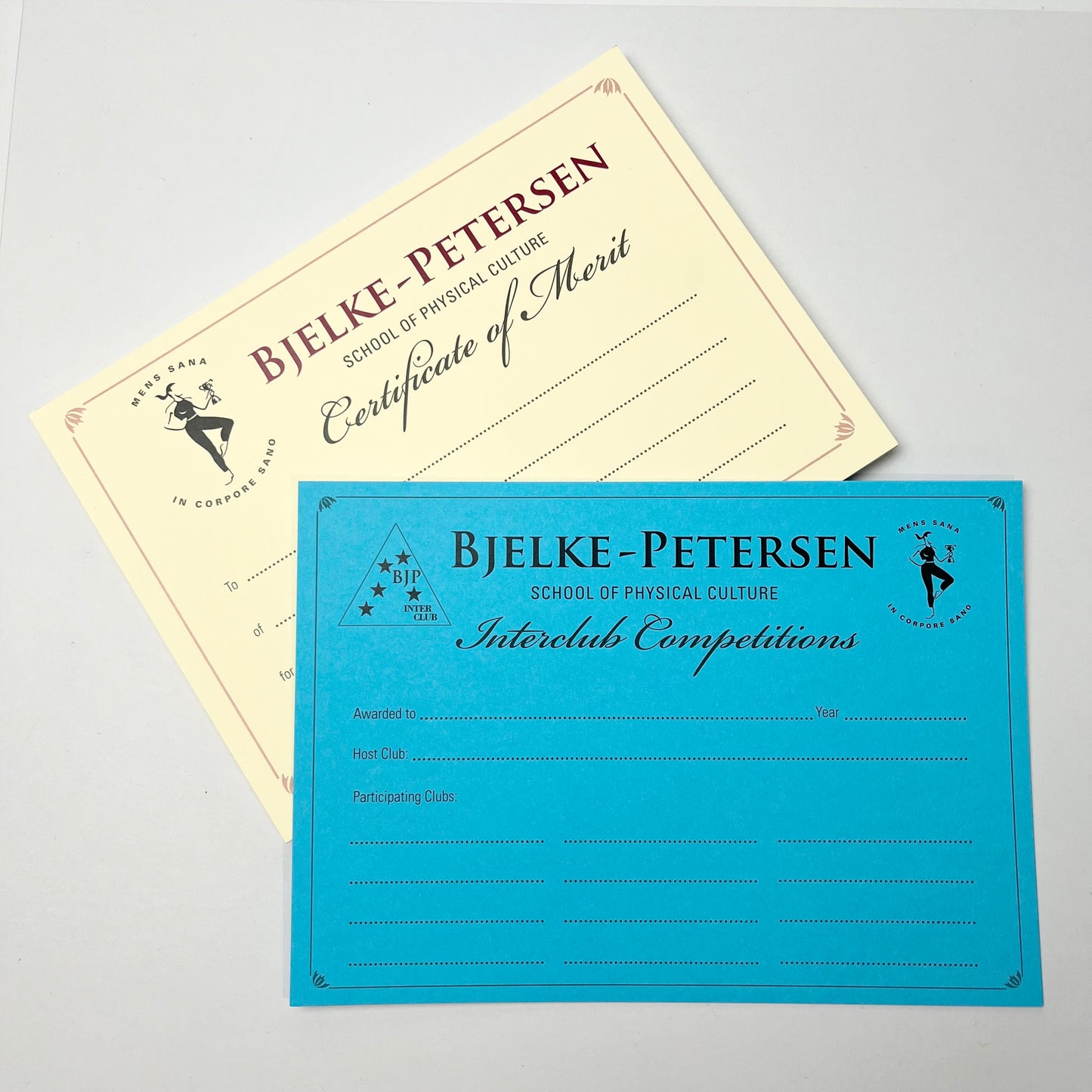 Certificates (pack of 25)