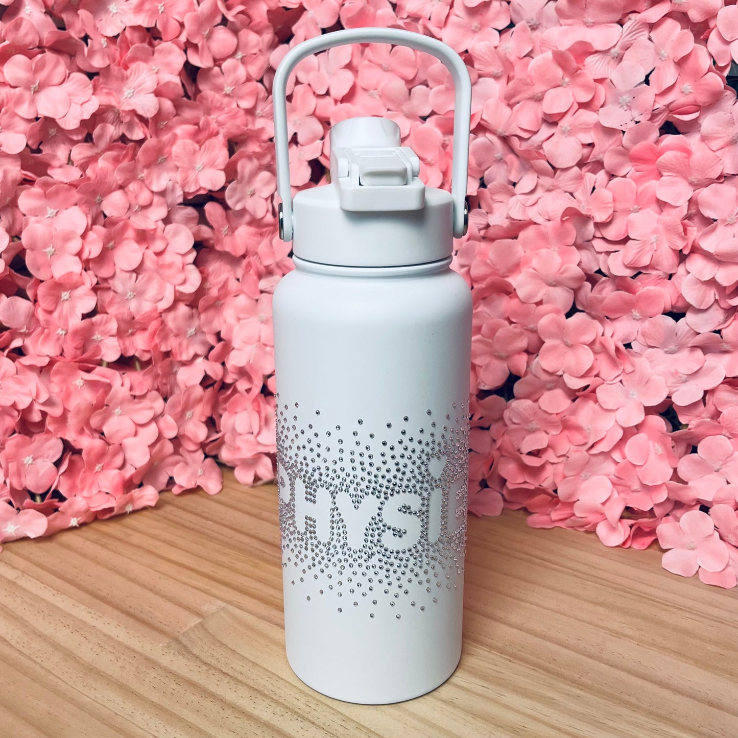 Physie Rhinestone Drink Bottle