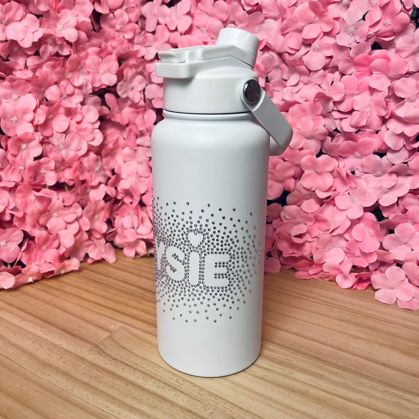 Physie Rhinestone Drink Bottle