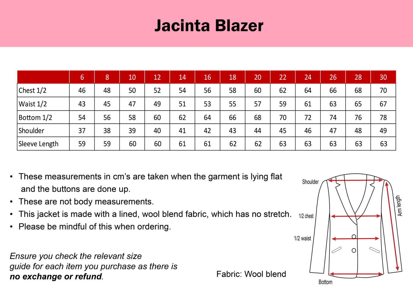 Jacinta Blazer