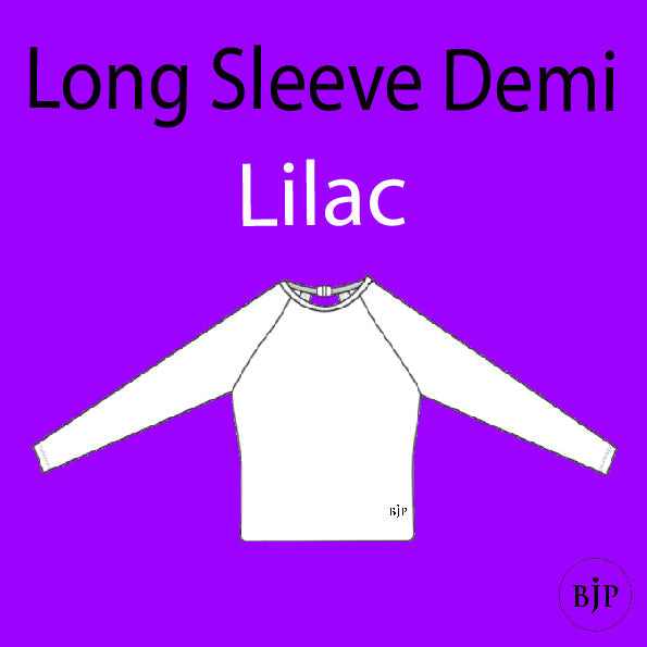 Child Performance Wear Long Sleeve Demi Top