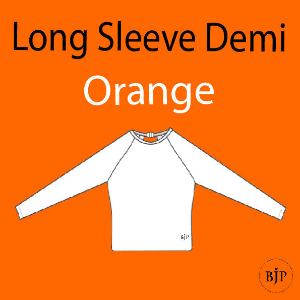Child Performance Wear Long Sleeve Demi Top