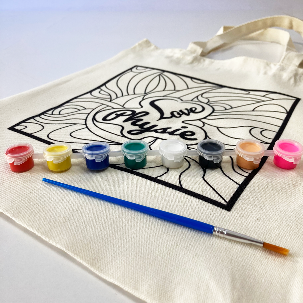 Paint Your Own Bag.