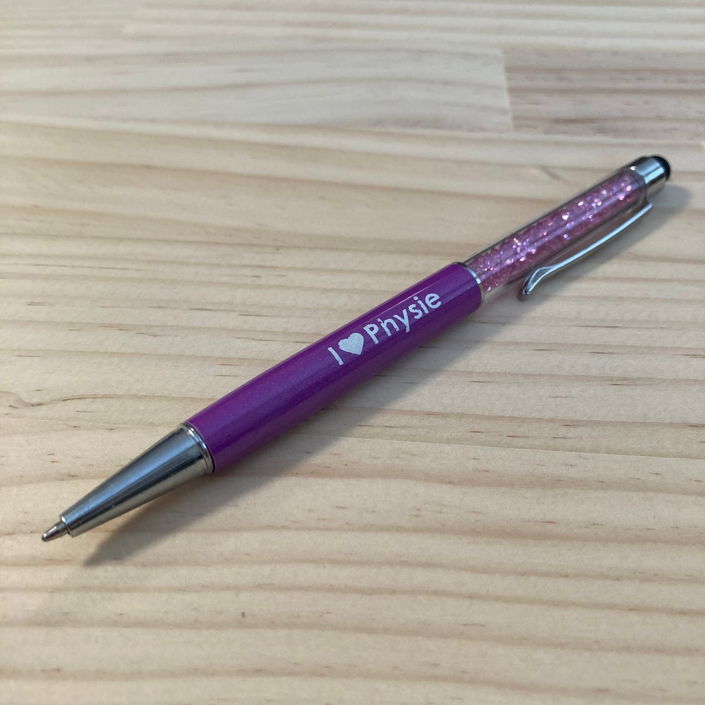 Ballpoint pen with stylus