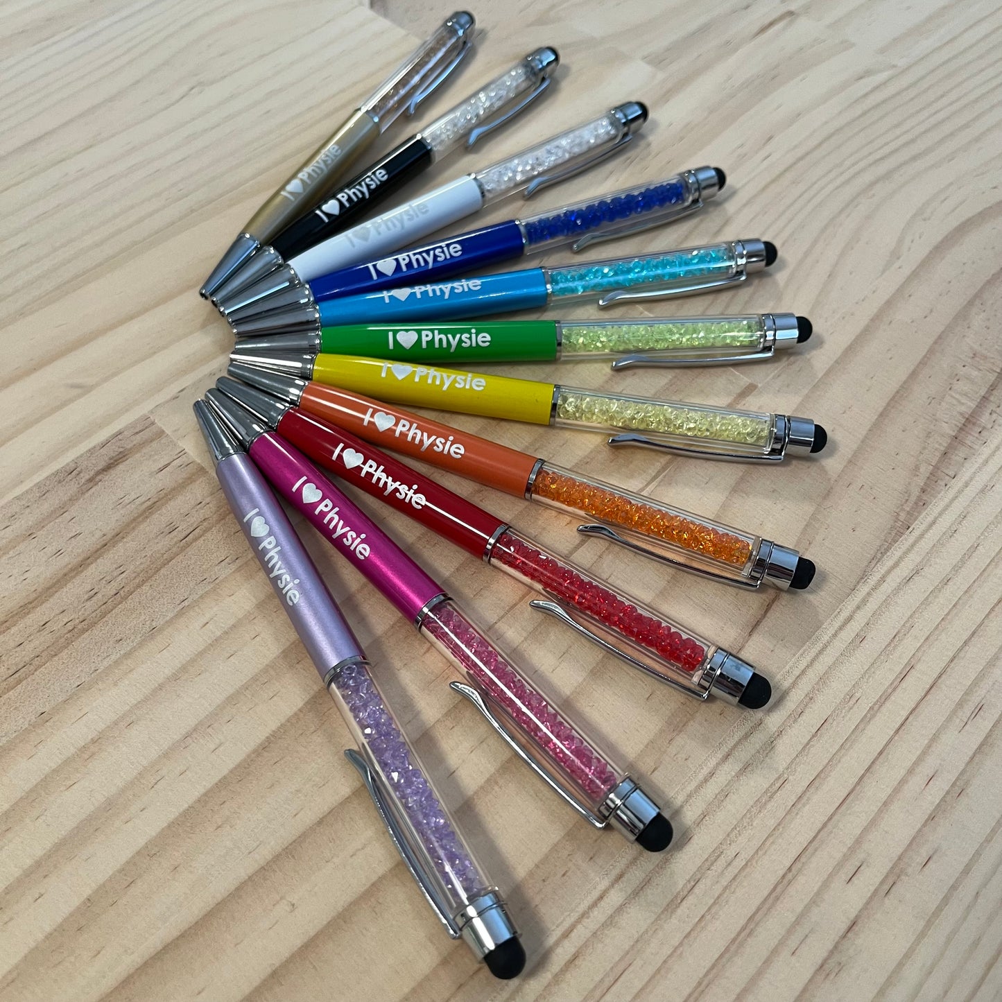 Ballpoint pen with stylus