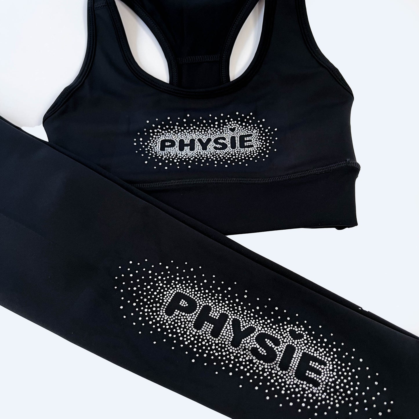 Physie Rhinestone Crop Top