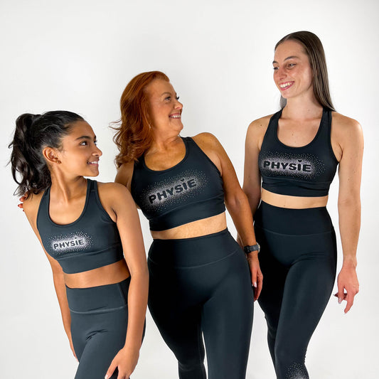 Physie Rhinestone Crop Top