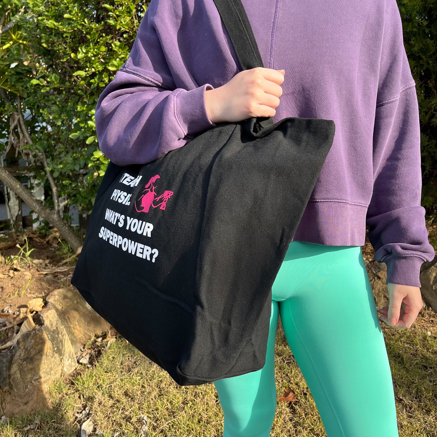 Teacher's large tote bag