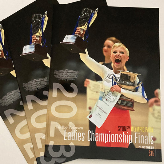 2023 Ladies Championship Finals Program