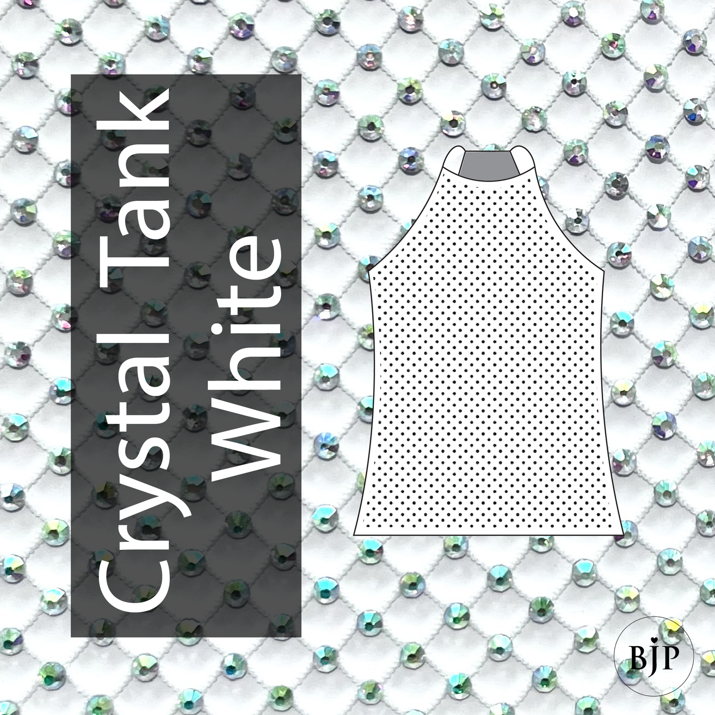 Child Performance Wear Crystal Tank Top