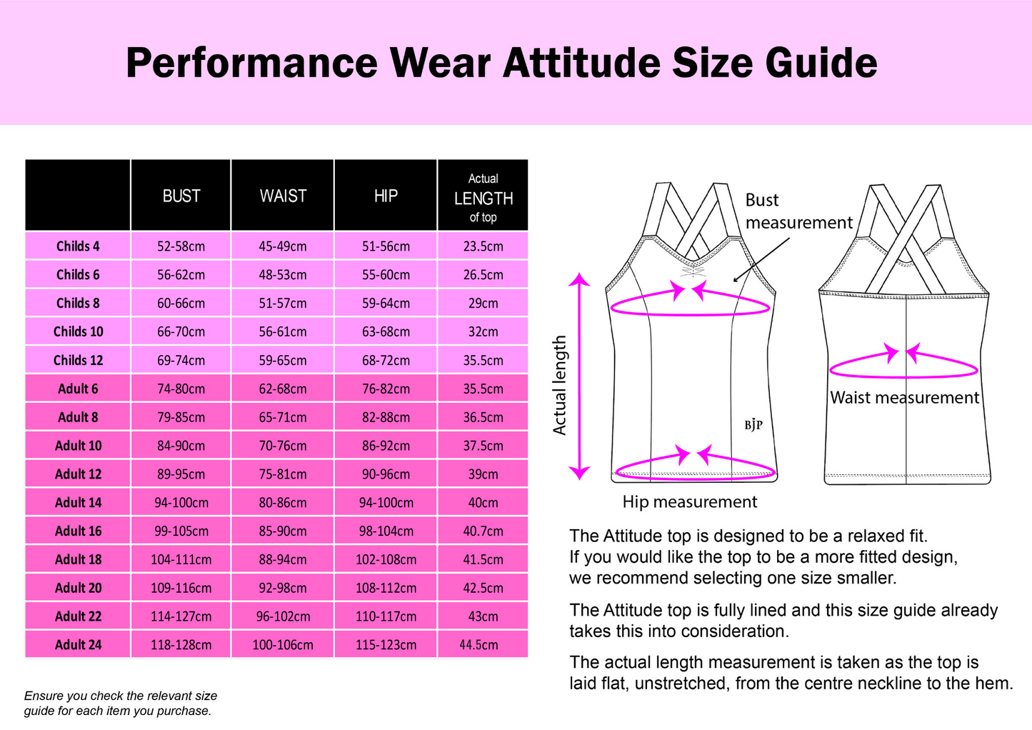 Adult Performance Wear Attitude Top