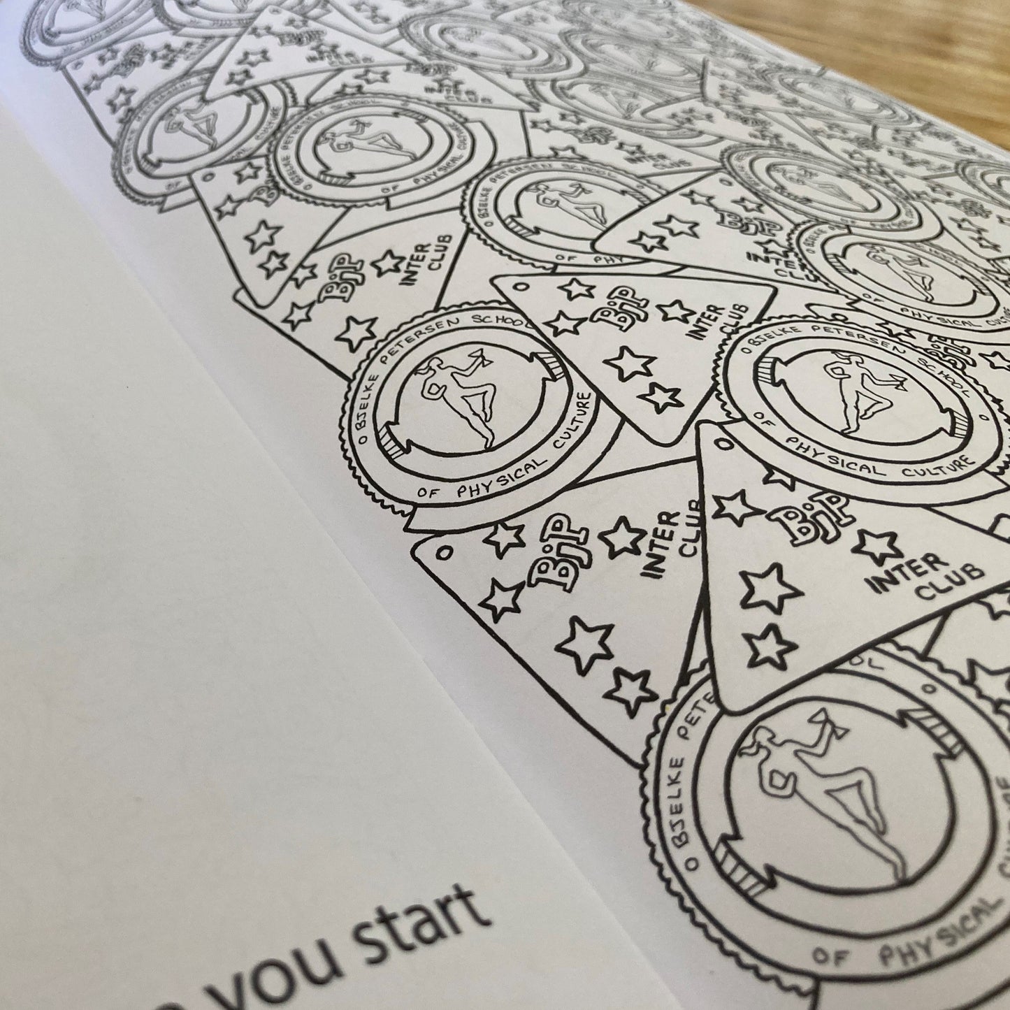 Physie Colouring Book