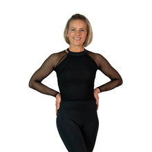 Load image into Gallery viewer, Performance Wear Long Sleeve Mesh Top
