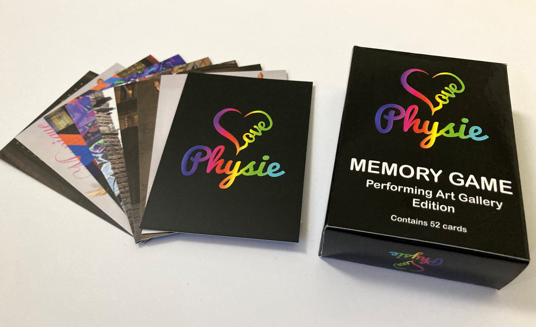 Memory Card Game - Performing Art Edition